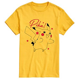 Men's Pokémon Pikachu Stars Graphic Tee