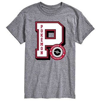 Men's Pokémon Collegiate Letter Graphic Tee