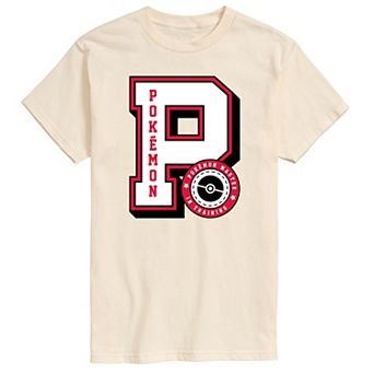 Men's Pokémon Collegiate Letter Graphic Tee