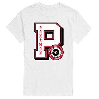 Men's Pokémon Collegiate Letter Graphic Tee