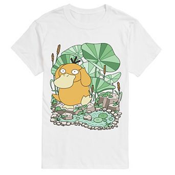 Men's Pokémon Psyduck Pond Graphic Tee