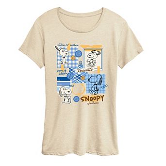 Women's Peanuts Snoopy Fashion Sketchbook Graphic Tee