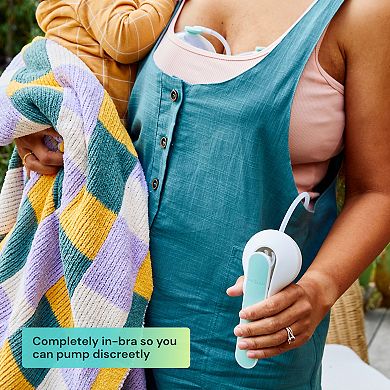 Willow Wave Double Wearable Manual Pump & 2 5-Oz. Collection Cups