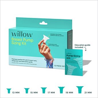 Willow 12 pc Breast Pump Sizing Kit