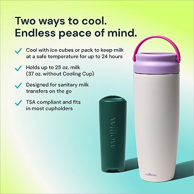 Willow Portable 25-oz. Breast Milk Cooler