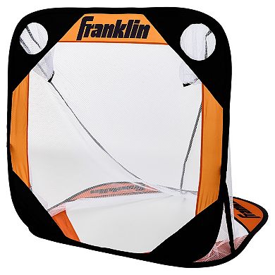 Franklin Sports Pop-Up Lacrosse Goal with Carrying Case & Ground Stakes
