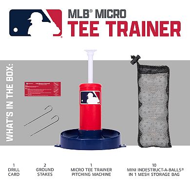 Franklin Sports MLB Micro Batting Tee Trainer Set