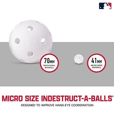 Franklin Sports MLB Micro Batting Tee Trainer Set