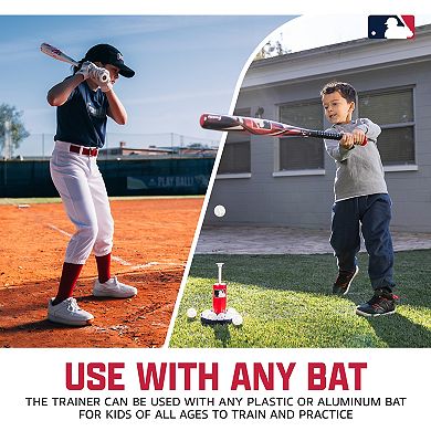 Franklin Sports MLB Micro Batting Tee Trainer Set