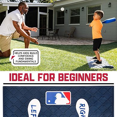 Franklin Sports MLB Learn Your Stance Batter's Box Training Mat