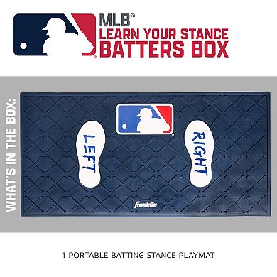 Franklin Sports MLB Learn Your Stance Batter's Box Training Mat