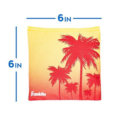 Franklin Sports 8-Piece Tropical Themed Cornhole Bean Bags Set