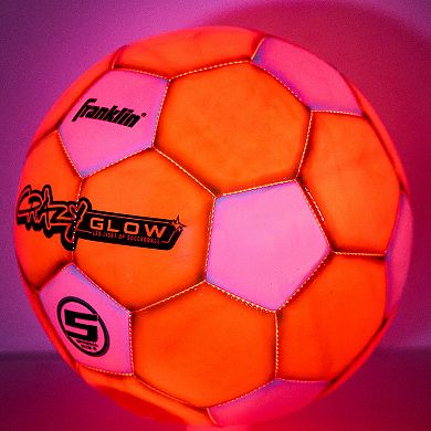 Franklin Sports Glow-in-the-Dark Soccer Ball