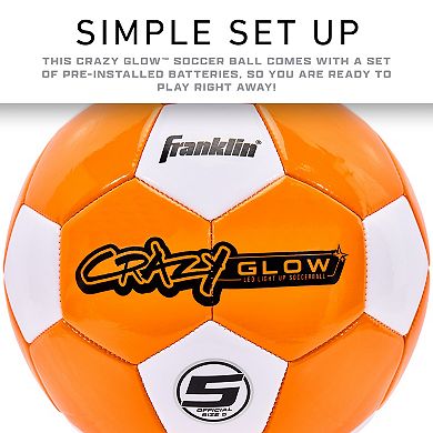 Franklin Sports Glow-in-the-Dark Soccer Ball