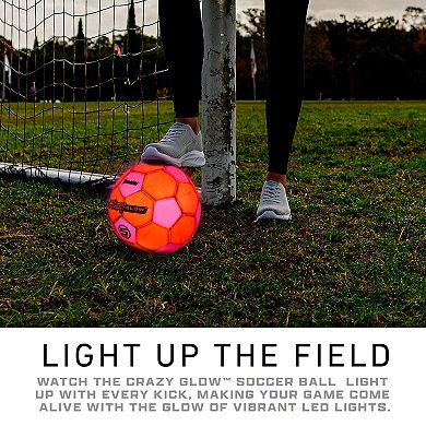 Franklin Sports Glow-in-the-Dark Soccer Ball