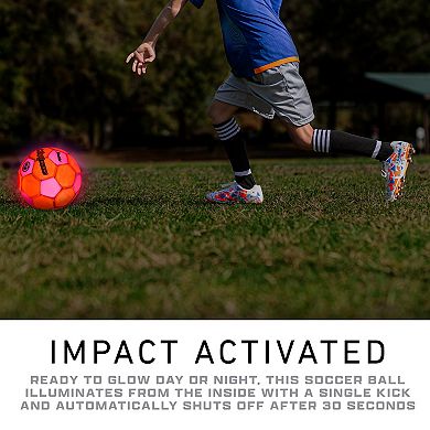 Franklin Sports Glow-in-the-Dark Soccer Ball