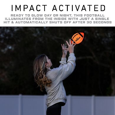 Franklin Sports Glow-in-the-Dark Football