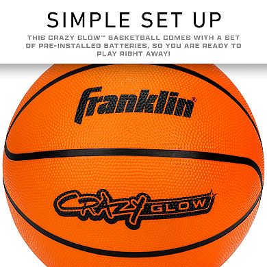 Franklin Sports Glow-in-the-Dark Basketball