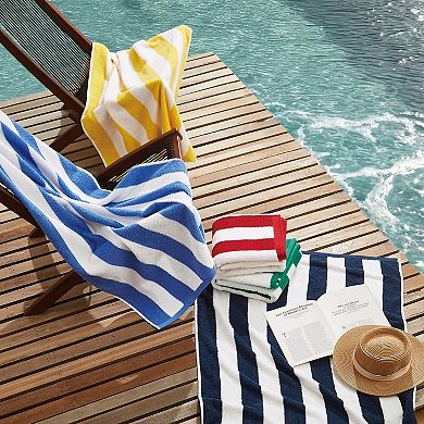 Oceanfront Resort Classic Cabana 4-Piece Towel Set