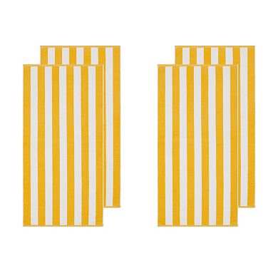 Oceanfront Resort Classic Cabana 4-Piece Towel Set