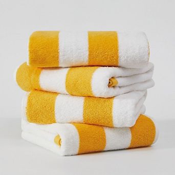 Oceanfront Resort Classic Cabana 4 pc Towel Set