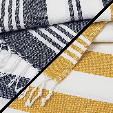 Oceanfront Resort Salty Stripe 3-Piece Towel Set
