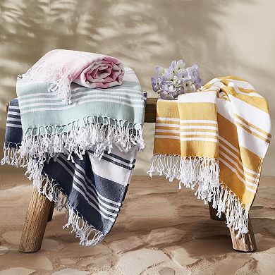 Oceanfront Resort Salty Stripe 3-Piece Towel Set