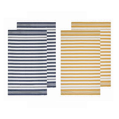 Oceanfront Resort Salty Stripe 3-Piece Towel Set