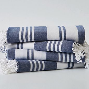 Oceanfront Resort Salty Stripe 3 pc Towel Set