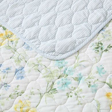 Laura Ashley Poppy Meadow Quilt Set
