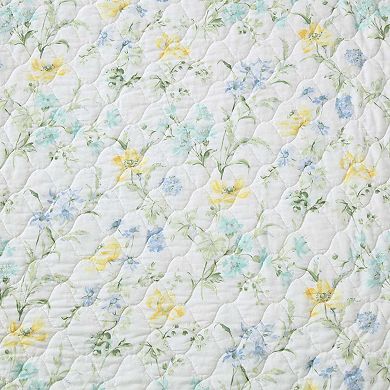 Laura Ashley Poppy Meadow Quilt Set