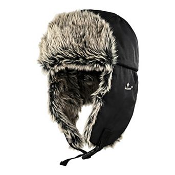 Men's Isotoner Faux Fur Lined Trapper Hat