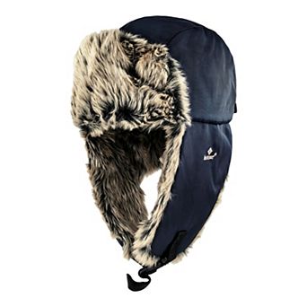 Men's Isotoner Faux Fur Lined Trapper Hat