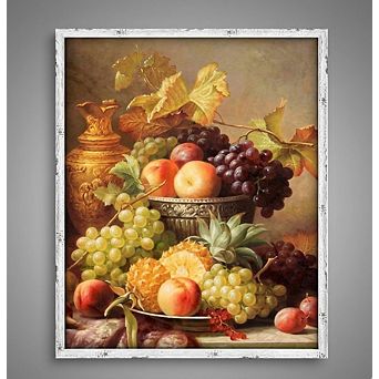 Rustic White 24x30 Poster Frame for Artwork & Photos