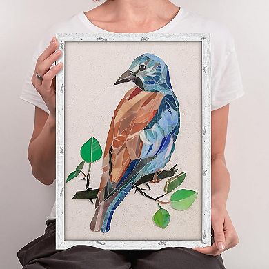 Rustic White 24x30 Poster Frame for Artwork & Photos