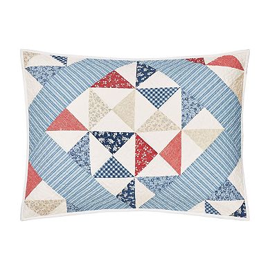 Modern Heirloom Americana Heartland Quilt Set with Shams