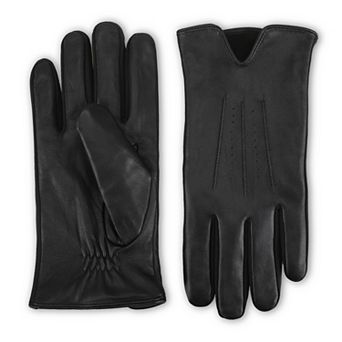 Men's isotoner Sleekheat Stretch Leather Touchscreen Gloves