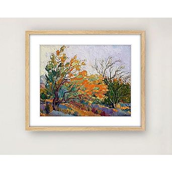 Rustic Oak 14x14 Poster Frame for Artwork & Photos