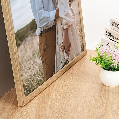 Rustic Oak 14x14 Poster Frame for Artwork & Photos