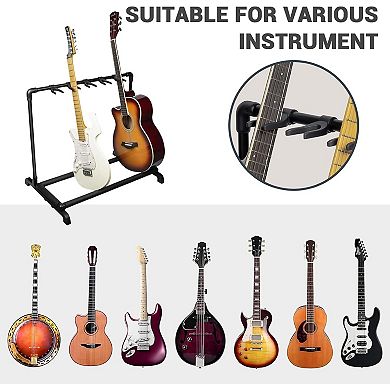 ANIXOL Folding Multi Guitar Stand Rack