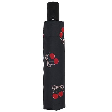C&C California Cherry Bow Printed Compact Umbrella