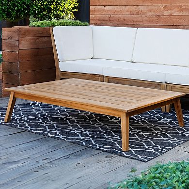 Linon Fontana Outdoor Rectangular Coffee Table
