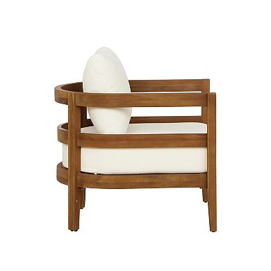 Linon Breton Outdoor Club Chair