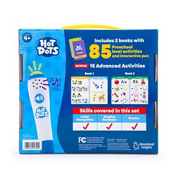 Educational Insights Hot Dots Jr. Pre-K Reading Learning Game