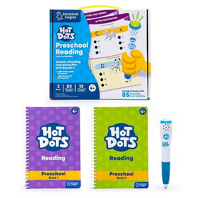 Educational Insights Hot Dots Jr. Pre-K Reading Learning Game