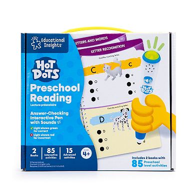 Educational Insights Hot Dots Jr. Pre-K Reading Learning Game
