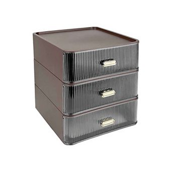 3 tier Acrylic Drawer Organizer Set