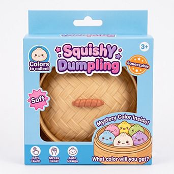 Orly Squishy Dumpling Soft Squeezable Toy - Styles May Vary