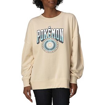 Women's Pokémon Oversized Fleece Crew Sweatshirt