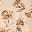 Tan Floral
